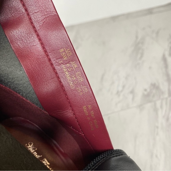 New! Franco Sarto Harmond Black Faux Leather Bootie 8 1/2 W - Picture 11 of 14